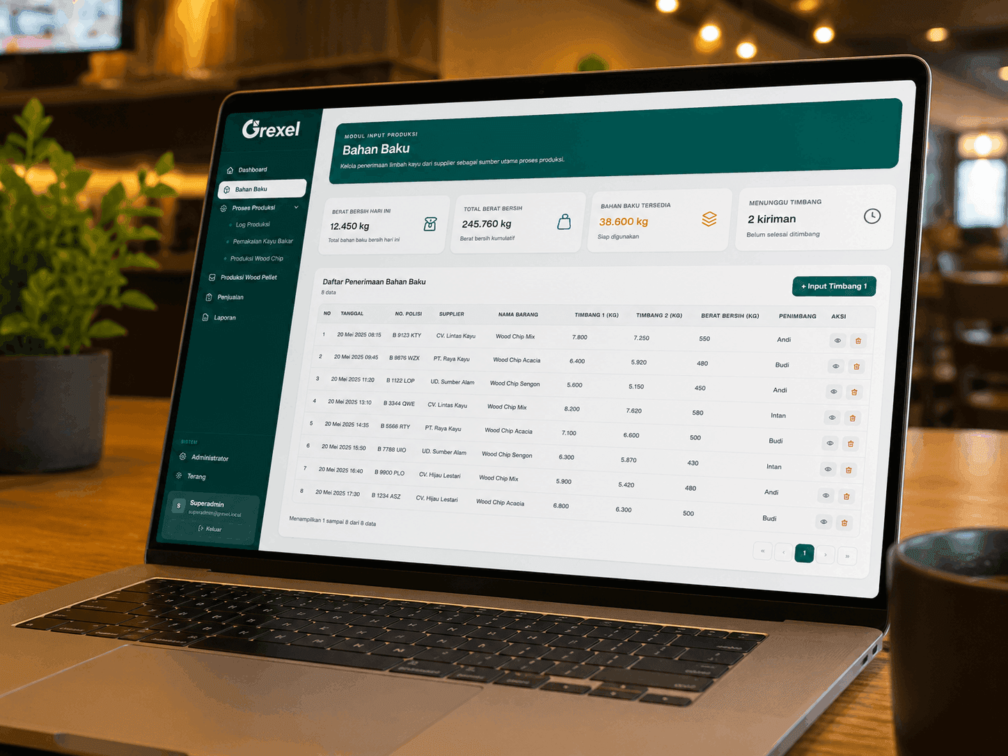 Platform Intelijen Grexel